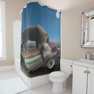 Rideaux De Douche Henri Rousseau - La Bohémienne endormie