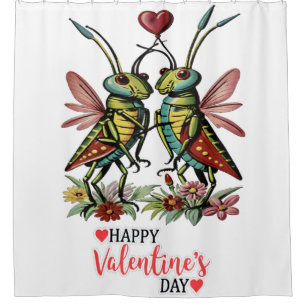 Rideaux De Douche Heureuse Sainte-Valentin