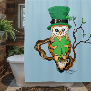 Rideaux De Douche Hibou irlandais