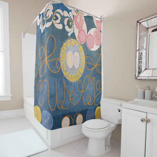 Rideaux De Douche Hilma af Klint - Les dix plus grandes, No 1 (En situation)