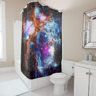 Rideaux De Douche Hiver cosmique