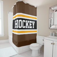 HOCKEY Bold Athlétisme Brown Black Yellow Stripes