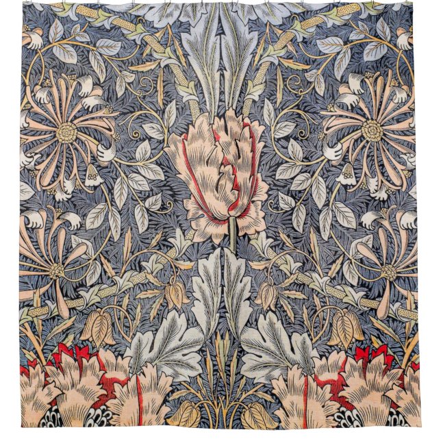 Rideaux De Douche Honeysuckle (film, 1896) By William Morris (Devant)