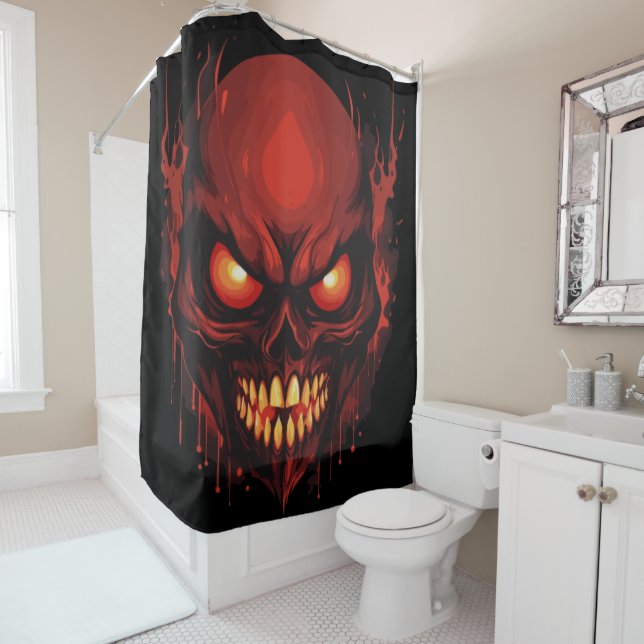 Rideaux De Douche Horrifiant Hollow (En situation)