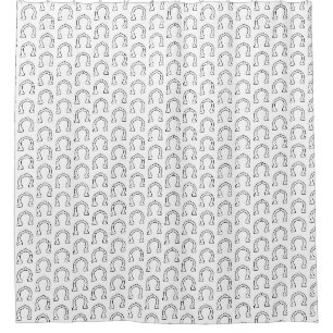 Rideaux De Douche Horse Riding Gang Horseshoe Imprimer