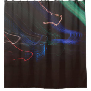 Rideaux De Douche Illustration des voyants couleur assistée