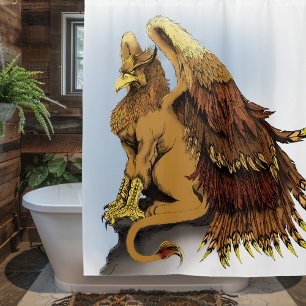 Rideaux De Douche Imaginaire Griffin Brown
