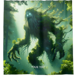 Rideaux De Douche Imaginaire mignon arbre géant