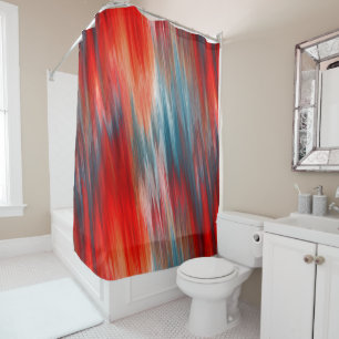 Rideaux De Douche Incendie autochtone
