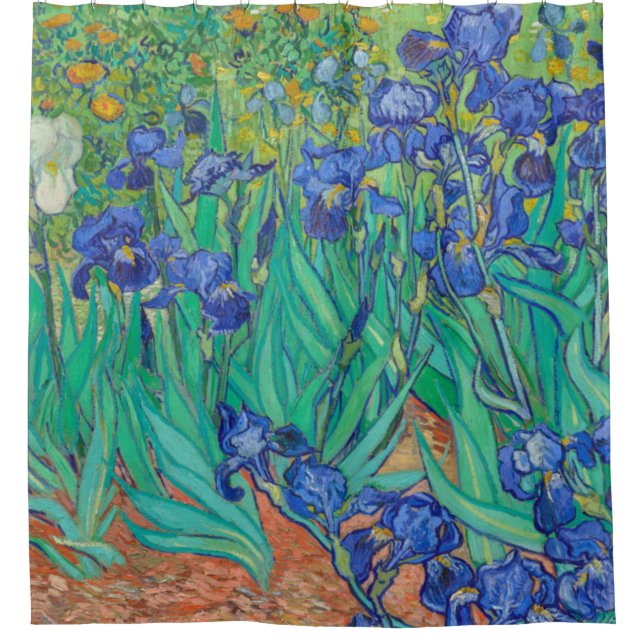 Rideaux De Douche Irises Vincent van Gogh (Devant)