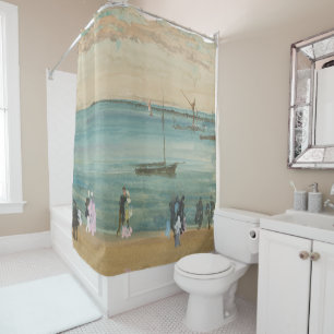 Rideaux De Douche James Whistler - Southend Pier