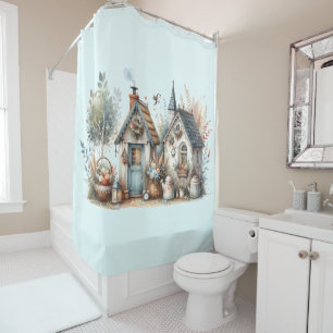 Rideaux De Douche Jardin de chalet Whimsical