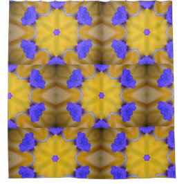 Rideaux De Douche Jaune Et Bleu Gai