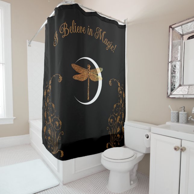 Rideaux De Douche Je crois en la magie ! (En situation)