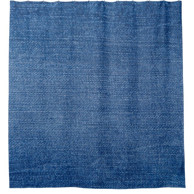 Rideaux De Douche Jjeans en denim bleu (Devant)