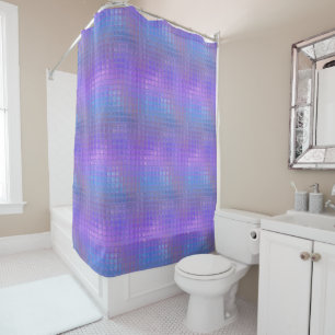 Rideaux De Douche Jolie Fille Glamour Iridescent Violet Clair