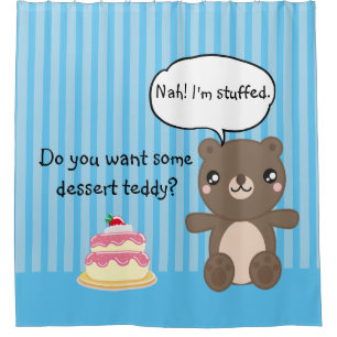 Rideaux De Douche Jolie Teddy Bear Kids Funny Plaisanterie