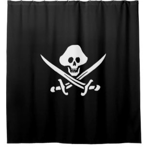 Rideaux De Douche Jolly roger pirate