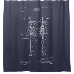 Rideaux De Douche Jouet antique 1904 Dessin de brevet