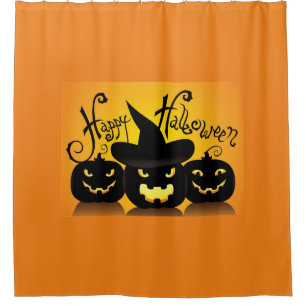 Rideaux De Douche Joyeux Halloween