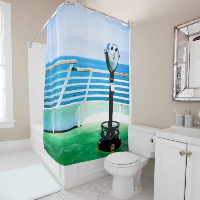 Rideaux De Douche Jumelles touristiques (En situation)