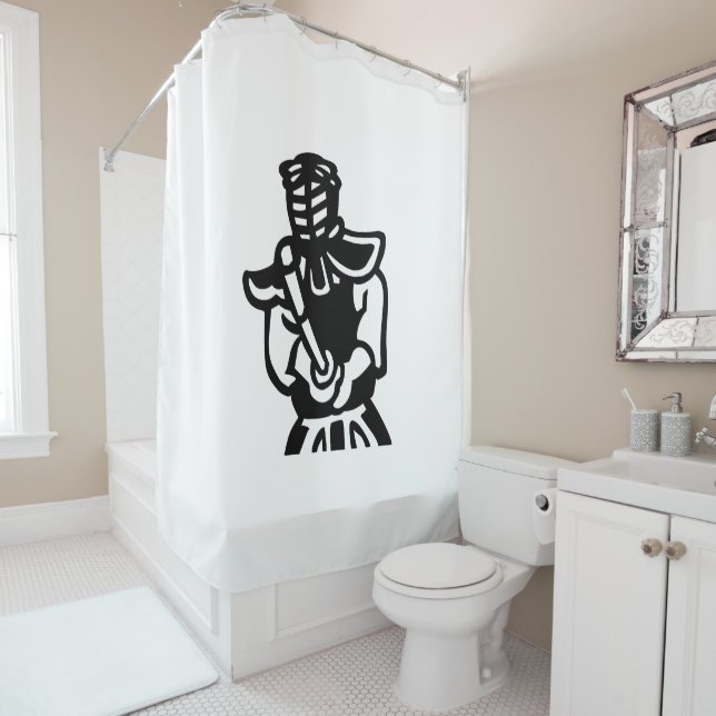 Rideaux De Douche Kendo (En situation)