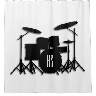 Rideaux De Douche Kit de batterie Monogramme