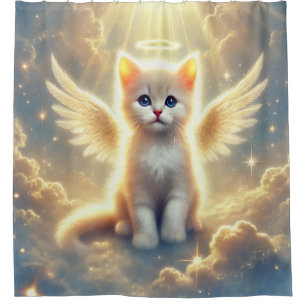 Rideaux De Douche Kitten Angel