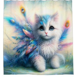 Rideaux De Douche Kitten Art