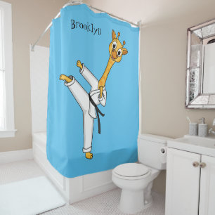 Rideaux De Douche Kung Fu giraffe