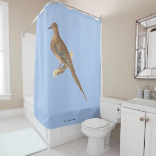 Rideaux De Douche La colombe en deuil (tourterelle de Caroline) NY B