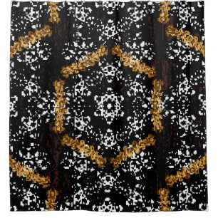 Rideaux De Douche La décoration soignée. Costume de luxe, royal et v