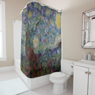 Rideaux De Douche La Gourde Nuit Starry Beaux Art Spoof