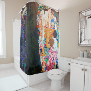 Rideaux De Douche La mort et la vie, Gustav Klimt