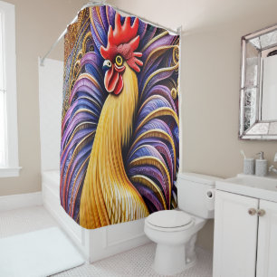 Rideaux De Douche La perfection inégalée de Rooster