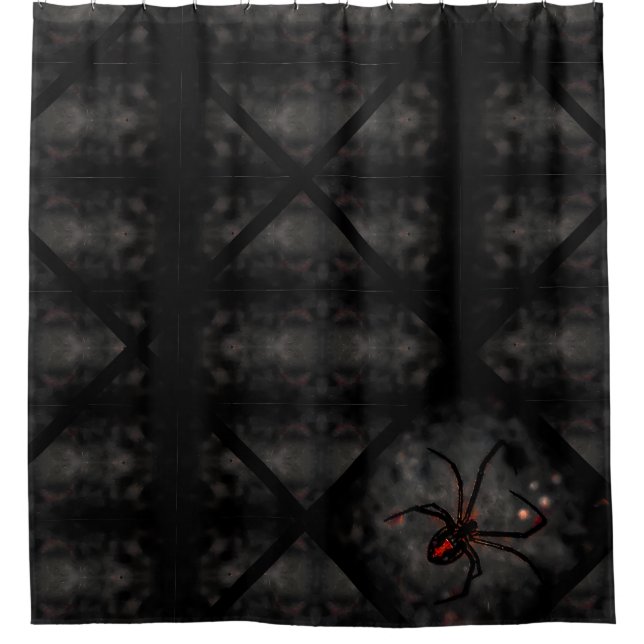 Rideaux De Douche La veuve noire (Devant)
