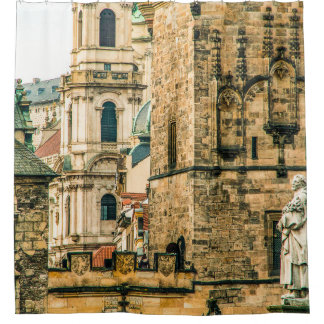 Rideaux De Douche La vieille ville de Pragueantique, architecture, b