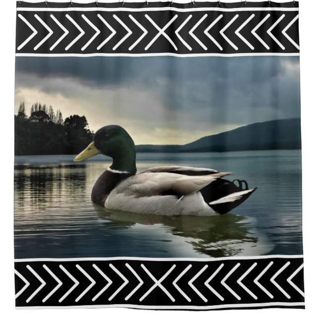 Rideaux De Douche Lac Mallard Duck (Devant)