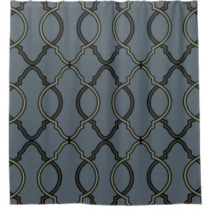 Rideaux De Douche Latis Motif géométrique