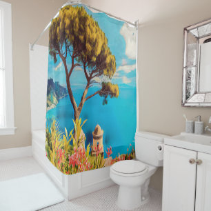 Rideaux De Douche ldp RAVELLO - Le jardin de Villa Rufolo