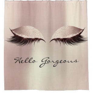 Rideaux De Douche Le bonjour scintillant de parties scintillantes