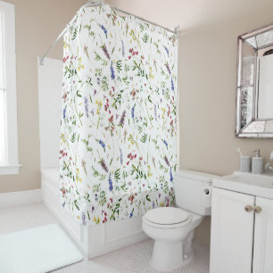 Rideaux De Douche Le Meadow Fleur sauvage scandinave