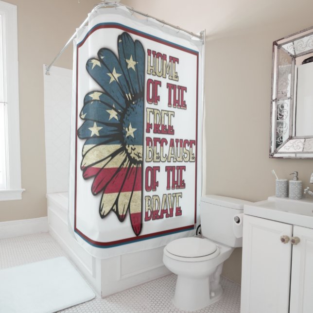Rideaux De Douche Le souvenir et l'honneur de l'ancien combattant (En situation)