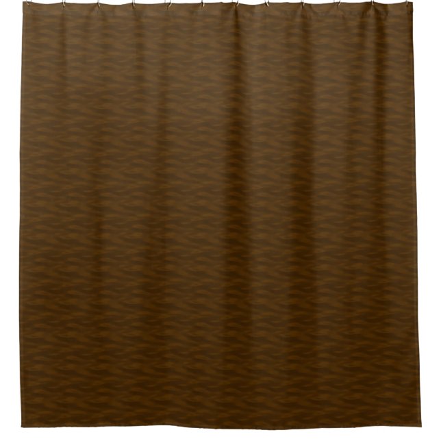 Rideaux De Douche L'eau brun chocolat (Devant)