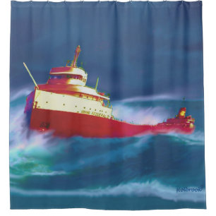 RIDEAUX DE DOUCHE L'ÉCRAN DU FITZGERALD EDMUND