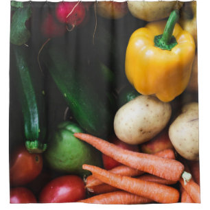 Rideaux De Douche Légumes sains