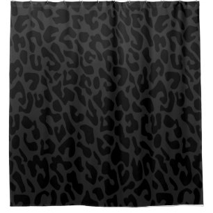 Rideaux De Douche léopard noir