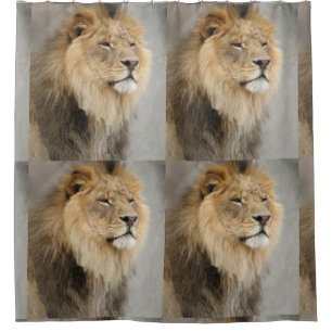 Rideaux De Douche Les amoureux du lion Jungle