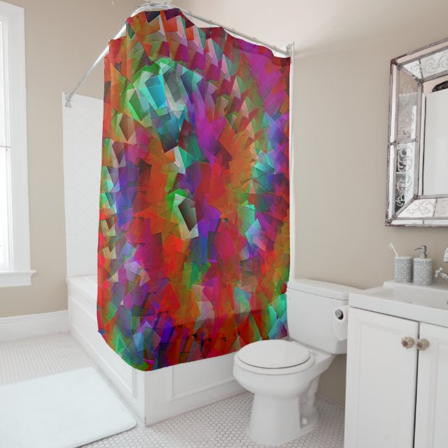 Rideaux De Douche Les confettis de Twirlin.... (En situation)
