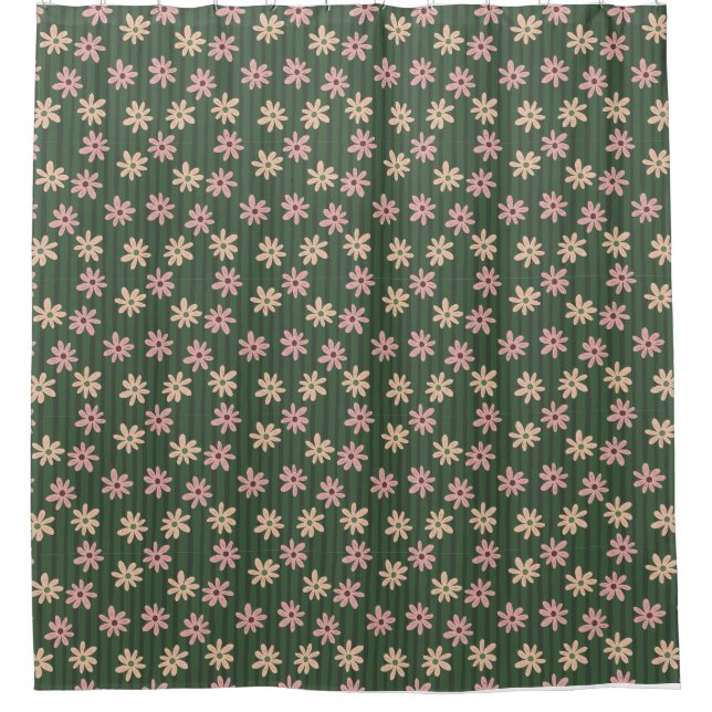 Rideaux De Douche Les Fleurs Fleurissent Pour Leur Propre Joie (Devant)